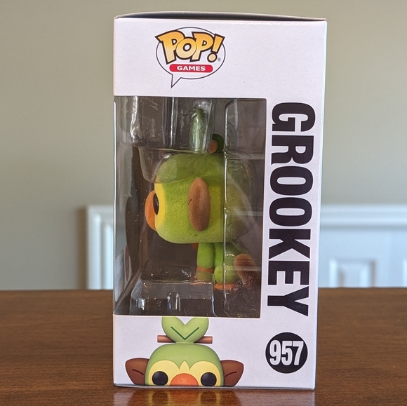 Pokemon Grookey Amazon Exclusive Flocked Funko NEW - Picture 4 of 9